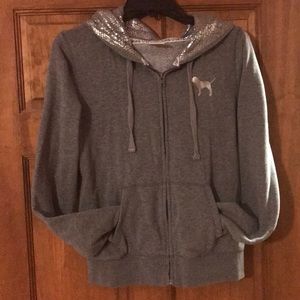 Really cute VS PINK Hooded Sweatshirt